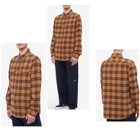 Fjallraven Other - Fjällräven Men's Övik Heavy Flannel
Shirt in Buckwheat Brown/Autumn Leaf